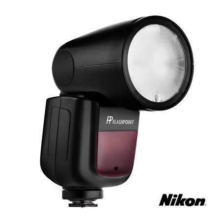 Flashpoint Zoom Li-on X R2 TTL On-Camera Round Flash Speedlight For Nikon (Godox V1)